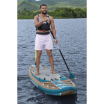 Bestway Φουσκωτή Σανίδα SUP / Kayak με Μήκος 3.35m Τιρκουάζ 6532E